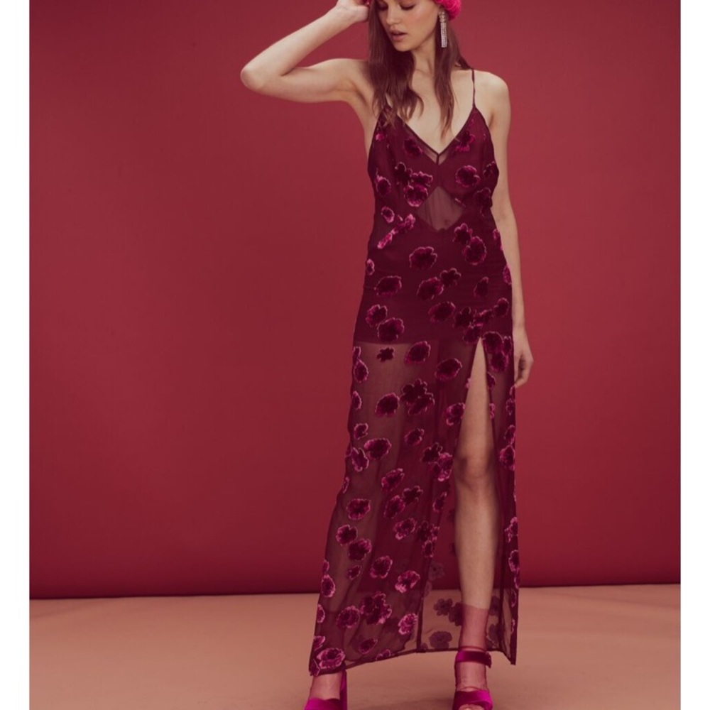 For Love & Lemons Sophie maxi dress